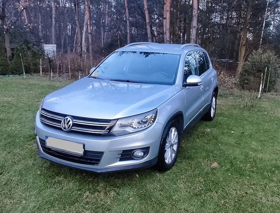 Volkswagen Tiguan cena 42900 przebieg: 283000, rok produkcji 2012 z Warszawa małe 137